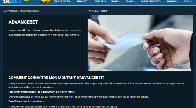 1xBet - Advancebet