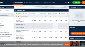 20Bet Pari en ligne 1