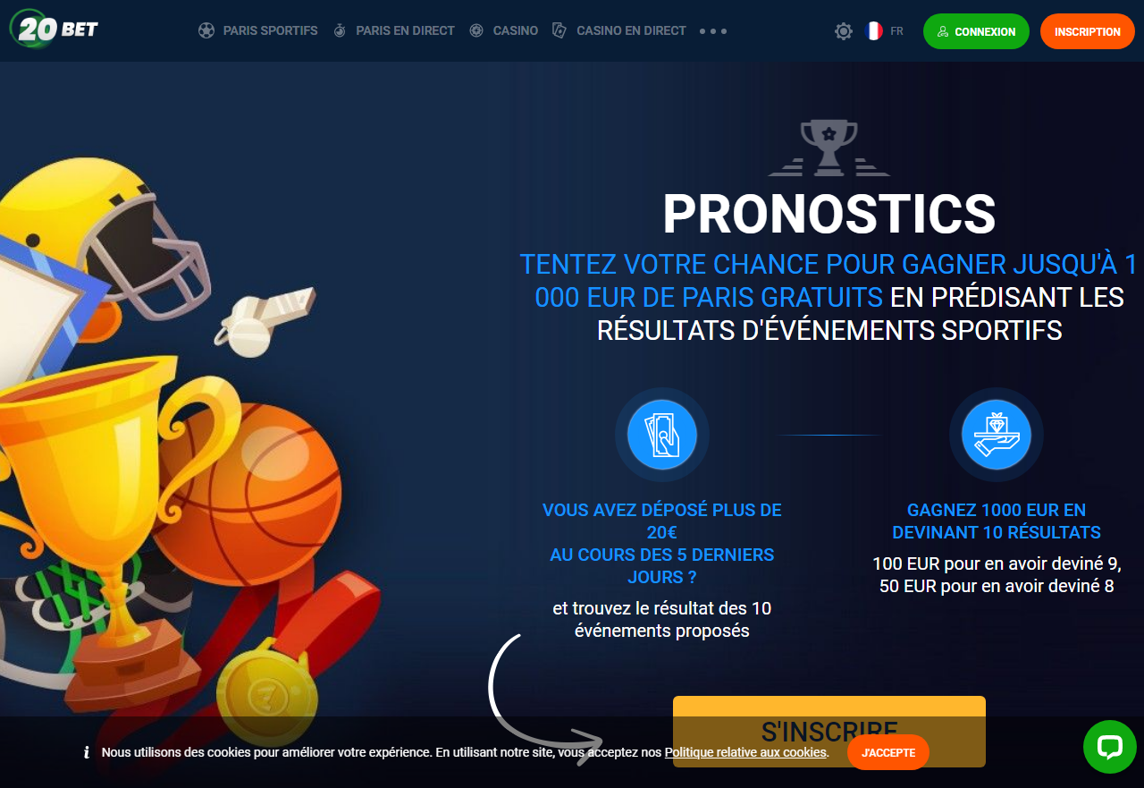 20Bet Pronostics