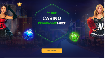 20Bet programme VIP du casino